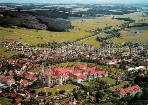 AK / Ansichtskarte Ottobeuren Basilika Fliegeraufnahme Kat. Ottobeuren