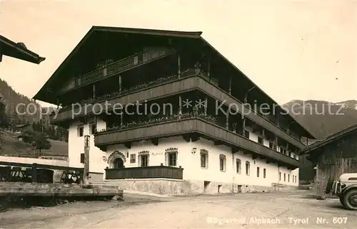 AK / Ansichtskarte Alpbach Boeglerhof Kat. Alpbach