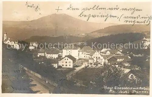 AK / Ansichtskarte Bayrisch Eisenstein Panorama Blick nach dem Arber Bayerischer Wald Kat. Bayerisch Eisenstein