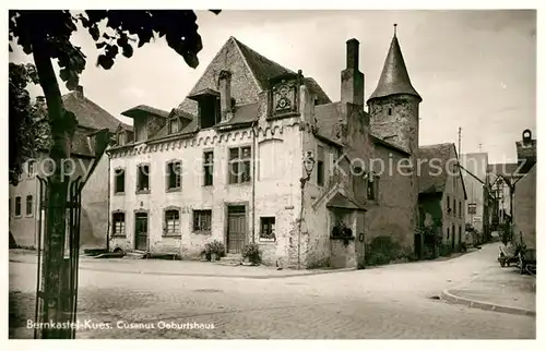 AK / Ansichtskarte Bernkastel Kues Cusanus Geburtshaus Kat. Bernkastel Kues