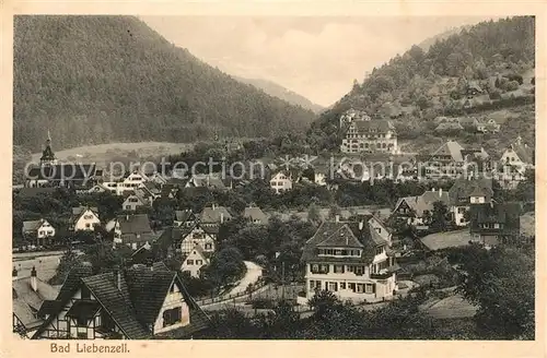 AK / Ansichtskarte Bad Liebenzell Blick ueber den Ort Kat. Bad Liebenzell