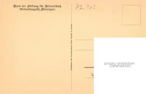 AK / Ansichtskarte Hirsau Klosterhof Karte der Stiftung fuer Heimatschutz Kat. Calw