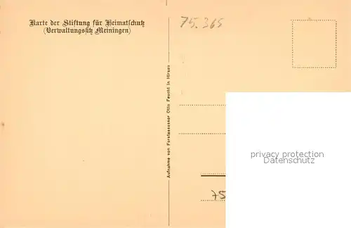 AK / Ansichtskarte Hirsau Auf der Bruecke Oelmuehle Karte der Stiftung fuer Heimatschutz Kat. Calw