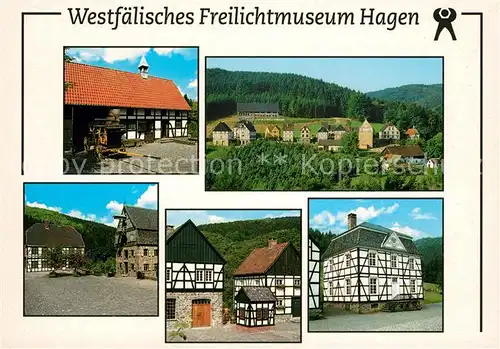 AK / Ansichtskarte Hagen Westfalen Westfaelisches Freilichtmuseum fuer Handwerk und Technik Kat. Hagen