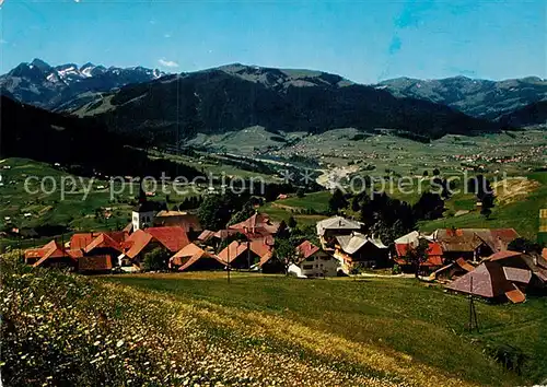 AK / Ansichtskarte Guggisberg mit den Freiburgeralpen Kat. Guggisberg