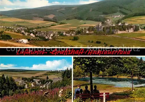 AK / Ansichtskarte Grafschaft Sauerland Panorama Teilansichten Kat. Schmallenberg