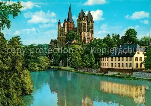 AK / Ansichtskarte Limburg Lahn Dom und altes Landratsamt Kat. Limburg a.d. Lahn