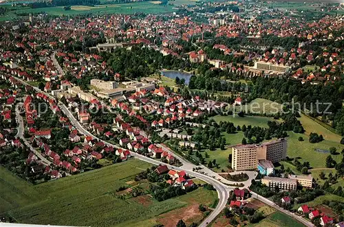 AK / Ansichtskarte Bad Salzuflen Kurklinik der LVA Kurklinik Lipperland Hotel Maritim Fliegeraufnahme  Kat. Bad Salzuflen