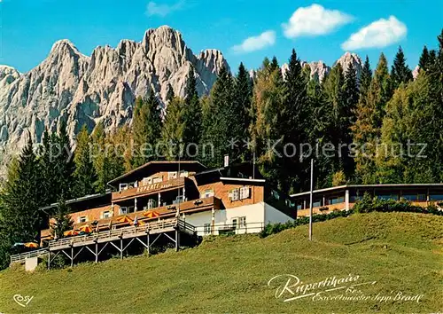 AK / Ansichtskarte Muehlbach Hochkoenig Alpengasthof Rupertihaus Kat. Muehlbach am Hochkoenig