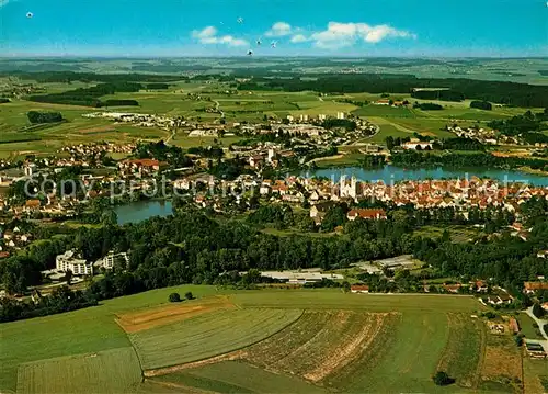 AK / Ansichtskarte Bad Waldsee Fliegeraufnahme  Kat. Bad Waldsee