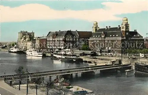 AK / Ansichtskarte Malmoe Hafenpartie Kat. Malmoe