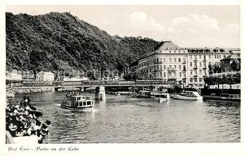 AK / Ansichtskarte Bad Ems Lahnpartie Kat. Bad Ems