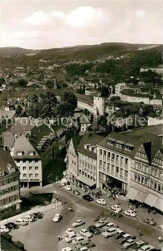 AK / Ansichtskarte Siegen Westfalen Marktplatz mit Unterem Schloss und Unterstadt Kat. Siegen