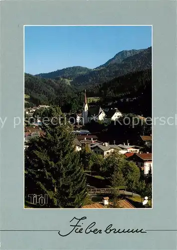 AK / Ansichtskarte Fieberbrunn Tirol Ortsansicht Kat. Fieberbrunn