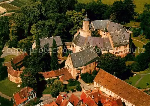 AK / Ansichtskarte Buedingen Hessen Schloss Fliegeraufnahme Kat. Buedingen