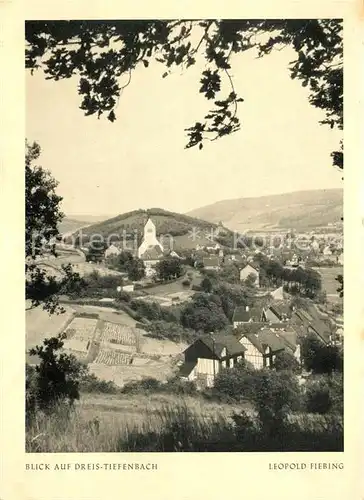 AK / Ansichtskarte Dreis Tiefenbach Stadtblick Kat. Netphen