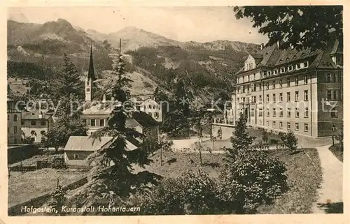 AK / Ansichtskarte Hofgastein Kuranstalt Hohentauern Kat. Bad Hofgastein