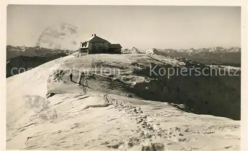 AK / Ansichtskarte Gemeindealpe Terzerhaus Winter Kat. Oesterreich