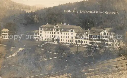 AK / Ansichtskarte Enzenbach Kursanatorium Kat. Gratwein