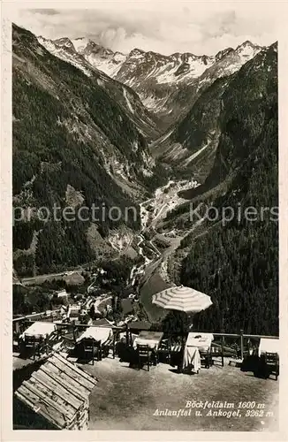 AK / Ansichtskarte Bad Gastein Boeckfeldalm Kat. Bad Gastein