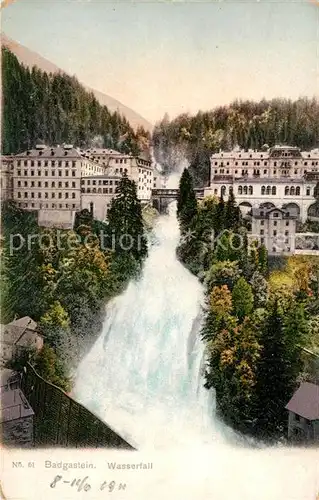 AK / Ansichtskarte Badgastein Wasserfall Kat. Bad Gastein