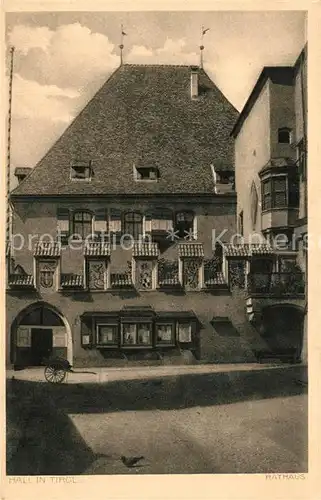 AK / Ansichtskarte Hall Tirol Rathaus Kat. Hall in Tirol