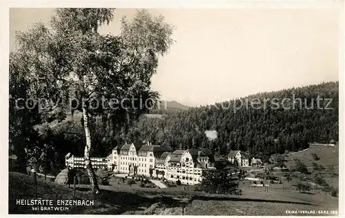 AK / Ansichtskarte Enzenbach Kursanatorium Kat. Gratwein