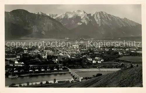 AK / Ansichtskarte Hall Tirol Panorama Bettelwurf Kat. Hall in Tirol