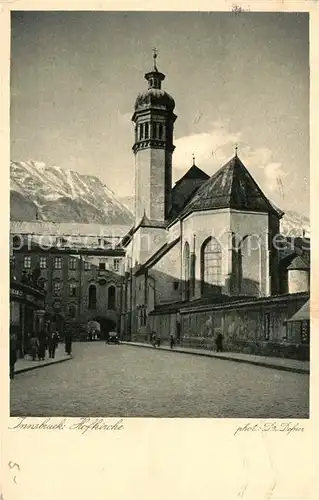 AK / Ansichtskarte Innsbruck Hofkirche Kat. Innsbruck