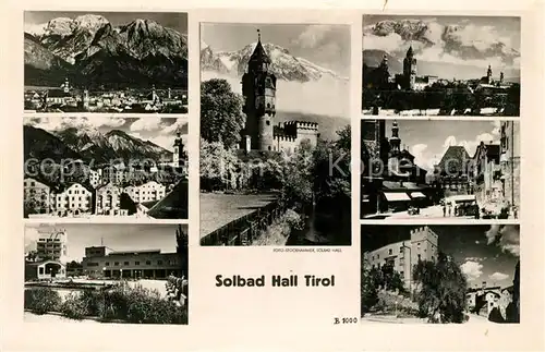 AK / Ansichtskarte Hall Tirol Panoramen Kat. Hall in Tirol