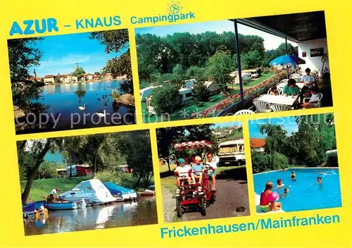 AK / Ansichtskarte Frickenhausen Main Azur Knaus Campingplatz Kat. Frickenhausen a.Main