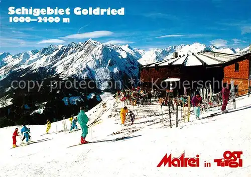 AK / Ansichtskarte Matrei Osttirol Goldried Ski Panoramarestaurant Grossvenediger Kat. Matrei in Osttirol