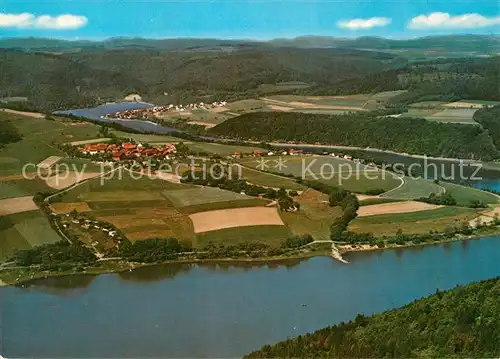 AK / Ansichtskarte Harbshausen Fliegeraufnahme Kat. Voehl