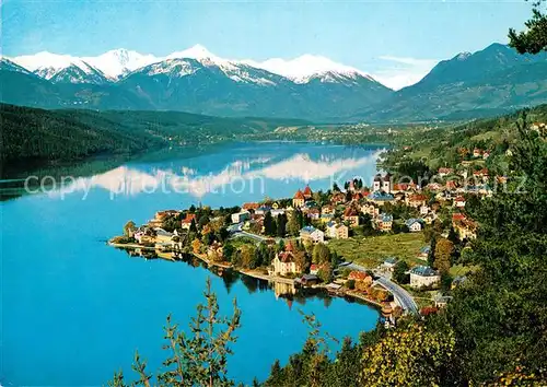 AK / Ansichtskarte Millstatt Millstaettersee Panorama Kat. Millstatt Millstaetter See