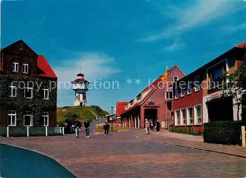 AK / Ansichtskarte Langeoog Nordseebad Ortspartie mit Wasserturm Kat. Langeoog