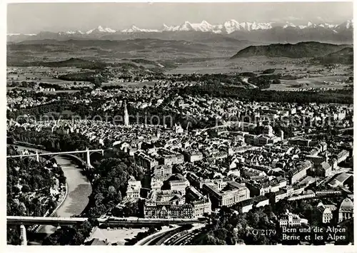 AK / Ansichtskarte Bern BE Fliegeraufnahme Kat. Bern