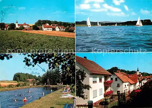 AK / Ansichtskarte Tiefenbach Cham Silbersee Schwimmbad Ortsmotiv Kat. Tiefenbach