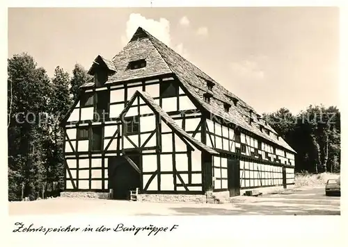 AK / Ansichtskarte Neu Anspach Zehntspeicher von Trendelburg im Hess Freilichtmuseum Kat. Neu Anspach