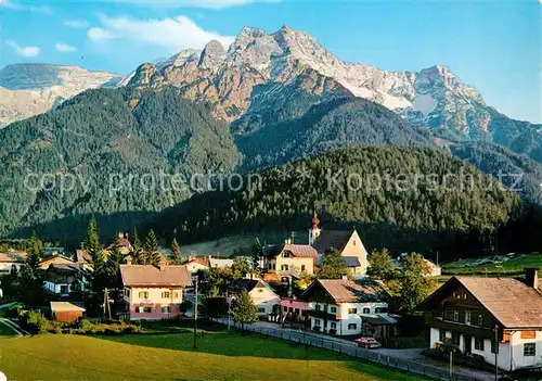 AK / Ansichtskarte Waidring Tirol mit Loferer Steinberge Kat. Waidring