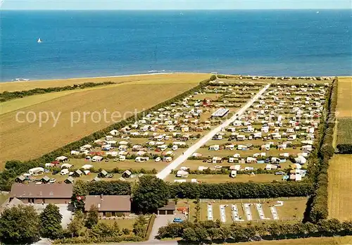 AK / Ansichtskarte Grenaa Fornaes Camping Steensmark Fliegeraufnahme Kat. Grenaa