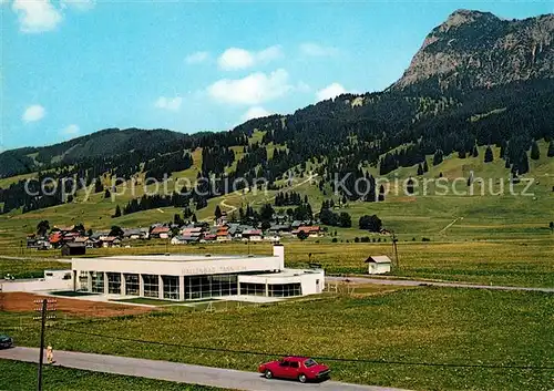 AK / Ansichtskarte Tannheim Tirol Hallenbad mit Einstein Kat. Tannheim