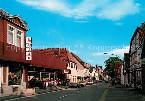 AK / Ansichtskarte Petershagen Weser Mindener Strasse Kat. Petershagen