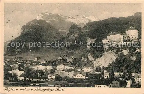 AK / Ansichtskarte Kufstein Tirol Kaisergebirge Panorama Kat. Kufstein