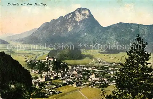AK / Ansichtskarte Kufstein Tirol Pentling Panorama Kat. Kufstein