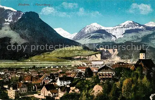 AK / Ansichtskarte Bludenz Vorarlberg Panorama Kat. Bludenz
