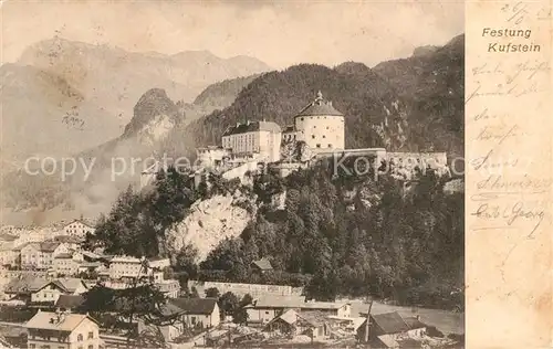 AK / Ansichtskarte Kufstein Tirol Festung Geroldseck Kat. Kufstein