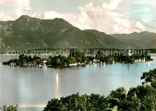 AK / Ansichtskarte Fraueninsel Chiemsee Hochgern  Kat. Chiemsee