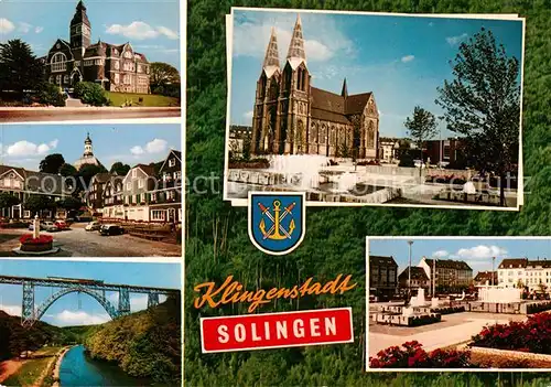AK / Ansichtskarte Solingen Muenster Eisenbahnbruecke  Kat. Solingen