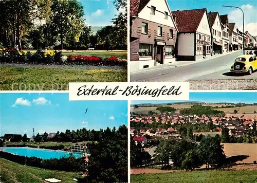 AK / Ansichtskarte Boesingfeld Teilansichten Freibad Kat. Extertal