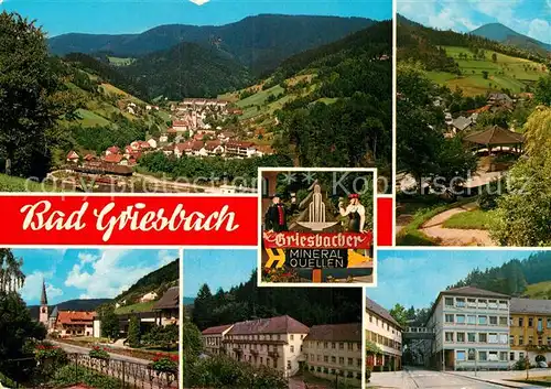 AK / Ansichtskarte Bad Griesbach Rottal Grisbacher Mineral Quellen Kat. Bad Griesbach i.Rottal